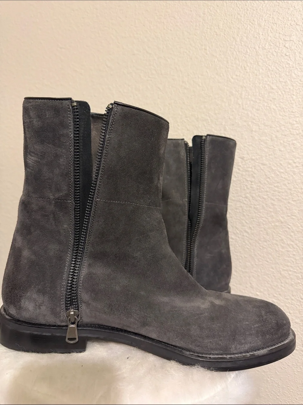 Vince sleek suede